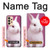 W3870 Cute Baby Bunny Funda Carcasa Case y Caso Del Tirón Funda para Samsung Galaxy A33 5G