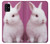 W3870 Cute Baby Bunny Funda Carcasa Case y Caso Del Tirón Funda para Samsung Galaxy A41