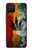 W3890 Reggae Rasta Flag Smoke Funda Carcasa Case y Caso Del Tirón Funda para Samsung Galaxy A42 5G