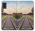 W3866 Railway Straight Train Track Funda Carcasa Case y Caso Del Tirón Funda para Samsung Galaxy A51 5G