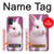 W3870 Cute Baby Bunny Funda Carcasa Case y Caso Del Tirón Funda para Samsung Galaxy A51 5G