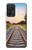 W3866 Railway Straight Train Track Funda Carcasa Case y Caso Del Tirón Funda para Samsung Galaxy A52s 5G