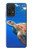 W3898 Sea Turtle Funda Carcasa Case y Caso Del Tirón Funda para Samsung Galaxy A52s 5G