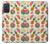 W3883 Fruit Pattern Funda Carcasa Case y Caso Del Tirón Funda para Samsung Galaxy A71 5G