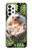 W3863 Pygmy Hedgehog Dwarf Hedgehog Paint Funda Carcasa Case y Caso Del Tirón Funda para Samsung Galaxy A73 5G