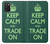 W3862 Keep Calm and Trade On Funda Carcasa Case y Caso Del Tirón Funda para Samsung Galaxy A03S