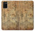 W3868 Aircraft Blueprint Old Paper Funda Carcasa Case y Caso Del Tirón Funda para Samsung Galaxy A02s, Galaxy M02s  (NOT FIT with Galaxy A02s Verizon SM-A025V)