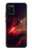 W3897 Red Nebula Space Funda Carcasa Case y Caso Del Tirón Funda para Samsung Galaxy A02s, Galaxy M02s  (NOT FIT with Galaxy A02s Verizon SM-A025V)