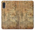 W3868 Aircraft Blueprint Old Paper Funda Carcasa Case y Caso Del Tirón Funda para Samsung Galaxy A01