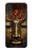 W3874 Buddha Face Ohm Symbol Funda Carcasa Case y Caso Del Tirón Funda para Samsung Galaxy A01