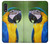 W3888 Macaw Face Bird Funda Carcasa Case y Caso Del Tirón Funda para Samsung Galaxy A01