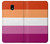 W3887 Lesbian Pride Flag Funda Carcasa Case y Caso Del Tirón Funda para Samsung Galaxy J3 (2018), J3 Star, J3 V 3rd Gen, J3 Orbit, J3 Achieve, Express Prime 3, Amp Prime 3