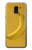 W3872 Banana Funda Carcasa Case y Caso Del Tirón Funda para Samsung Galaxy J6 (2018)