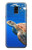 W3898 Sea Turtle Funda Carcasa Case y Caso Del Tirón Funda para Samsung Galaxy J6 (2018)
