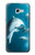 W3878 Dolphin Funda Carcasa Case y Caso Del Tirón Funda para Samsung Galaxy A5 (2017)