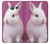 W3870 Cute Baby Bunny Funda Carcasa Case y Caso Del Tirón Funda para Samsung Galaxy J3 (2016)