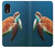 W3899 Sea Turtle Funda Carcasa Case y Caso Del Tirón Funda para Samsung Galaxy Xcover 5