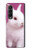 W3870 Cute Baby Bunny Funda Carcasa Case y Caso Del Tirón Funda para Samsung Galaxy Z Fold 3 5G