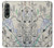 W3882 Flying Enroute Chart Funda Carcasa Case y Caso Del Tirón Funda para Samsung Galaxy Z Fold 3 5G