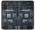 W3880 Electronic Print Funda Carcasa Case y Caso Del Tirón Funda para Samsung Galaxy Z Fold2 5G