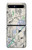 W3882 Flying Enroute Chart Funda Carcasa Case y Caso Del Tirón Funda para Samsung Galaxy Z Flip 5G