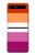 W3887 Lesbian Pride Flag Funda Carcasa Case y Caso Del Tirón Funda para Samsung Galaxy Z Flip 5G