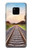 W3866 Railway Straight Train Track Funda Carcasa Case y Caso Del Tirón Funda para Huawei Mate 20 Pro