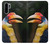 W3876 Colorful Hornbill Funda Carcasa Case y Caso Del Tirón Funda para Huawei P30 Pro