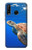 W3898 Sea Turtle Funda Carcasa Case y Caso Del Tirón Funda para Huawei P30 lite