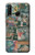 W3909 Vintage Poster Funda Carcasa Case y Caso Del Tirón Funda para Huawei P30 lite