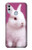 W3870 Cute Baby Bunny Funda Carcasa Case y Caso Del Tirón Funda para Huawei Honor 10 Lite, Huawei P Smart 2019