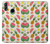 W3883 Fruit Pattern Funda Carcasa Case y Caso Del Tirón Funda para Huawei Honor 10 Lite, Huawei P Smart 2019