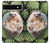 W3863 Pygmy Hedgehog Dwarf Hedgehog Paint Funda Carcasa Case y Caso Del Tirón Funda para Google Pixel 6a