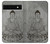 W3873 Buddha Line Art Funda Carcasa Case y Caso Del Tirón Funda para Google Pixel 6a