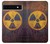 W3892 Nuclear Hazard Funda Carcasa Case y Caso Del Tirón Funda para Google Pixel 6a
