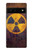 W3892 Nuclear Hazard Funda Carcasa Case y Caso Del Tirón Funda para Google Pixel 6