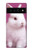 W3870 Cute Baby Bunny Funda Carcasa Case y Caso Del Tirón Funda para Google Pixel 6 Pro