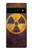 W3892 Nuclear Hazard Funda Carcasa Case y Caso Del Tirón Funda para Google Pixel 6 Pro