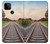 W3866 Railway Straight Train Track Funda Carcasa Case y Caso Del Tirón Funda para Google Pixel 5A 5G