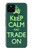 W3862 Keep Calm and Trade On Funda Carcasa Case y Caso Del Tirón Funda para Google Pixel 5