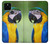 W3888 Macaw Face Bird Funda Carcasa Case y Caso Del Tirón Funda para Google Pixel 5