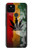 W3890 Reggae Rasta Flag Smoke Funda Carcasa Case y Caso Del Tirón Funda para Google Pixel 5