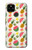 W3883 Fruit Pattern Funda Carcasa Case y Caso Del Tirón Funda para Google Pixel 4a 5G