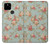 W3910 Vintage Rose Funda Carcasa Case y Caso Del Tirón Funda para Google Pixel 4a 5G