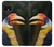 W3876 Colorful Hornbill Funda Carcasa Case y Caso Del Tirón Funda para Google Pixel 4