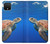 W3898 Sea Turtle Funda Carcasa Case y Caso Del Tirón Funda para Google Pixel 4