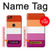 W3887 Lesbian Pride Flag Funda Carcasa Case y Caso Del Tirón Funda para Google Pixel 2