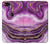 W3896 Purple Marble Gold Streaks Funda Carcasa Case y Caso Del Tirón Funda para Google Pixel 2