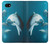 W3878 Dolphin Funda Carcasa Case y Caso Del Tirón Funda para Google Pixel 2 XL