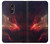 W3897 Red Nebula Space Funda Carcasa Case y Caso Del Tirón Funda para LG K10 (2018), LG K30